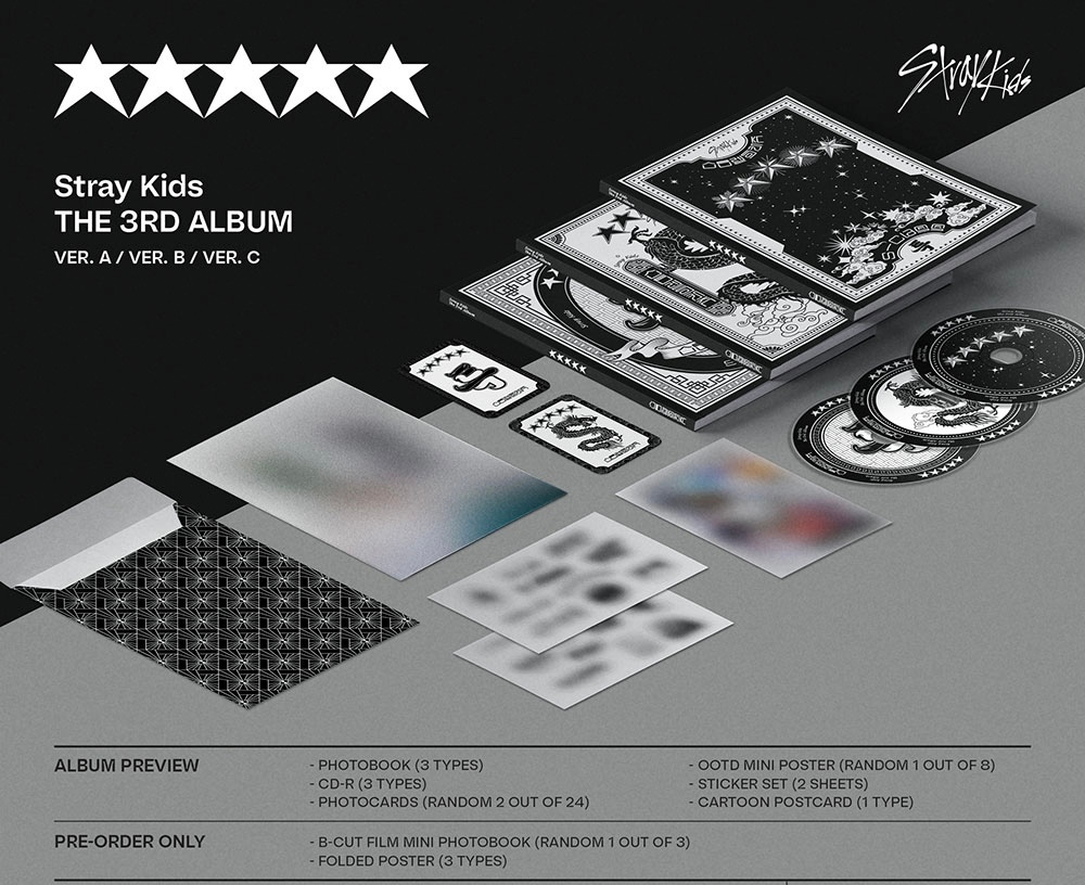 Альбом Stray Kids - 5-STAR (Standard Ver.)