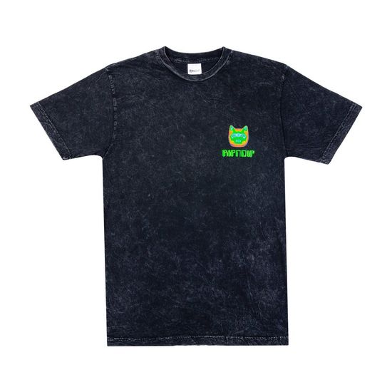 Футболка RIPNDIP Thermal Nermal Tee (Black Vintage Wash)