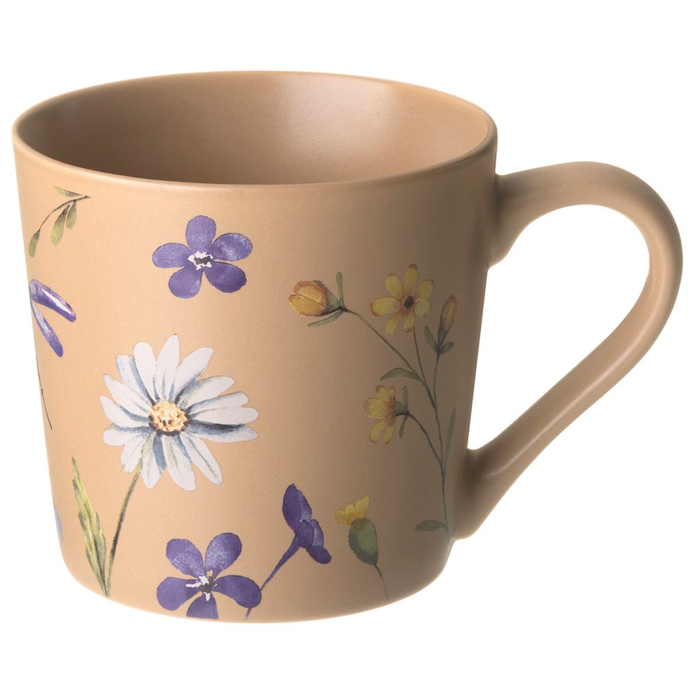 НАБОР ПОСУДЫ LEFARD "FLOWERS" 3 ПРЕДМЕТА: КРУЖКА 390МЛ, САЛАТНИК 640МЛ, ТАРЕЛКА 20,5СМ