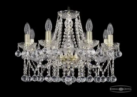 Подвесная люстра Bohemia Ivele 1413/8/200/G/Balls