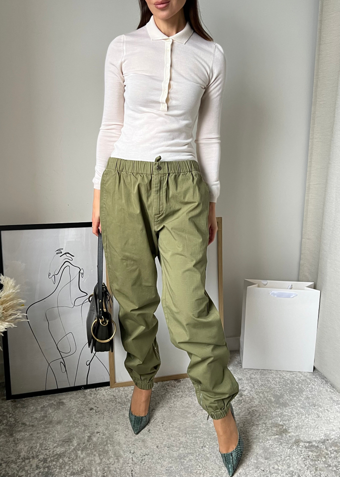 Хлопковые брюки Off-White, S