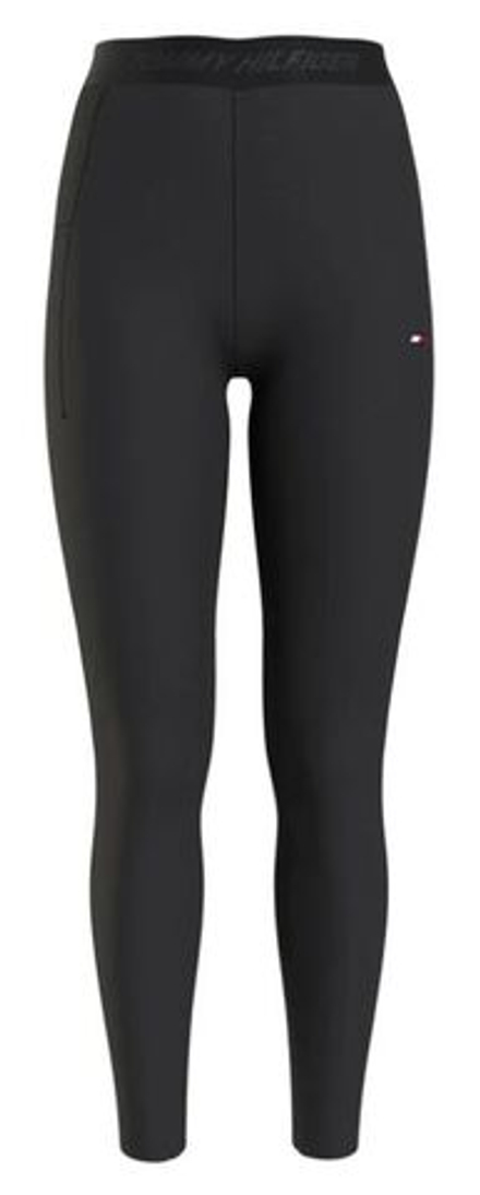 Леггинсы Tommy Hilfiger HW Branded Tape Ess Legging 7/8 - black