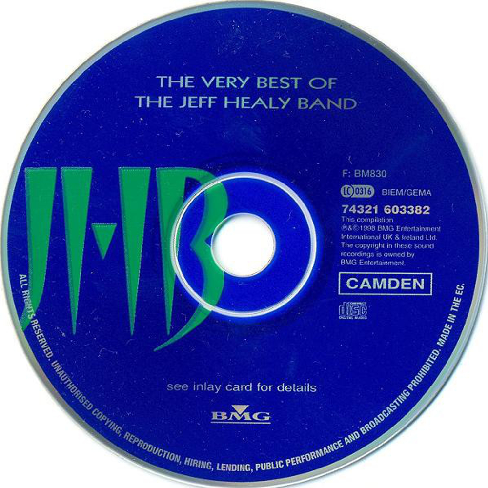 The Jeff Healey Band / The Very Best Of (CD)