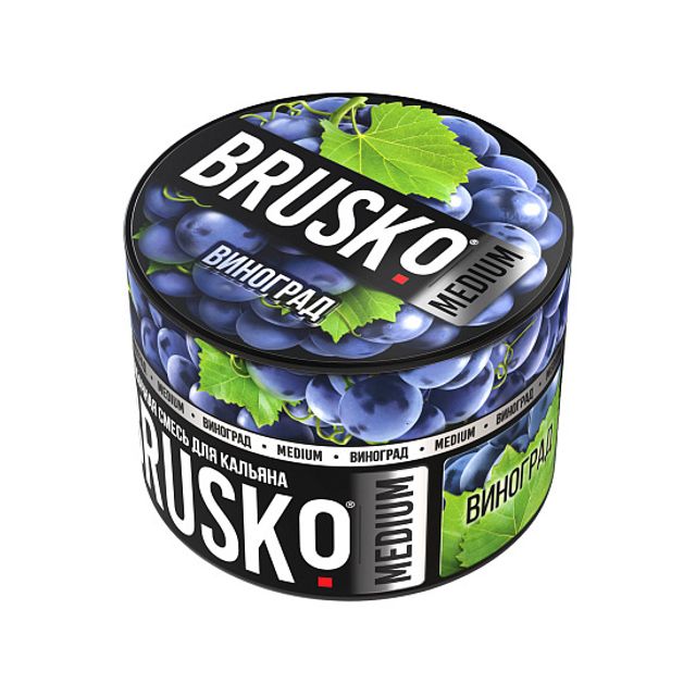 Бестабачная смесь Brusko Medium - Виноград 50 г