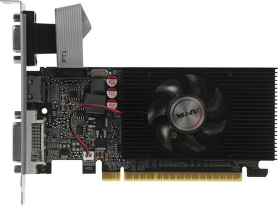 Видеокарта AFOX NVIDIA  G210 AF210-512D3L3-V2 512МБ DDR3, Low Profile,  Ret