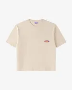 Футболка Ymkashix Ghost бежевая