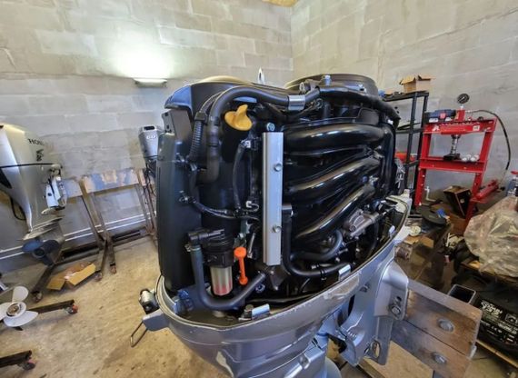 4х-тактный лодочный мотор HONDA BF50 LRTU Б/У