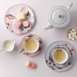 Wedgwood Чайная чашка Cuckoo Green 180 мл с блюдцем