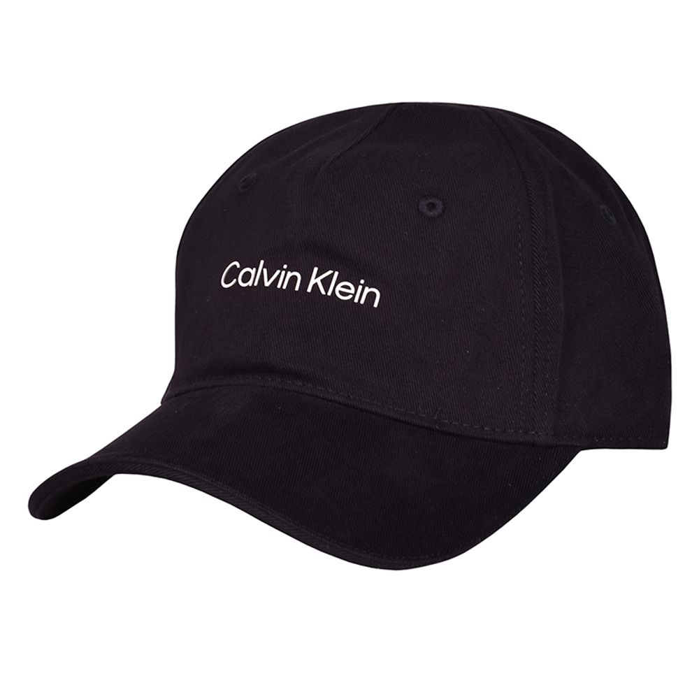 Теннисная кепка Calvin Klein 6 Panel Relaxed Cap - black