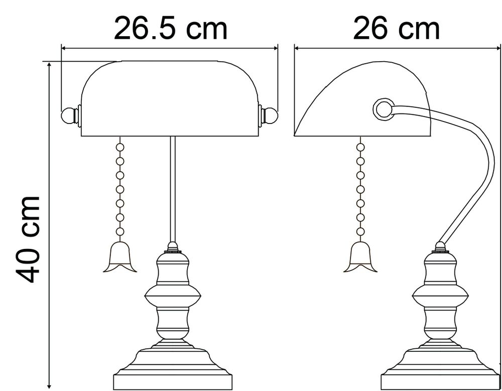 Кабинетная настольная лампа Arte Lamp