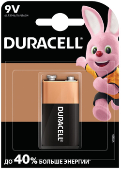 Батарейка Крона алкалиновая 6LR61 Duracell