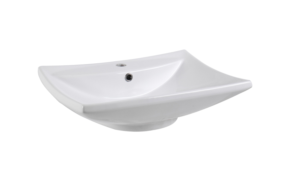 Раковина накладная для установки на столешницу AQUATEK AQ5518-00, 600*460*170 мм