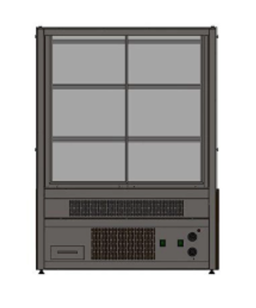 Витрина кондитерская тепловая REFETTORIO Crystal RKH41A