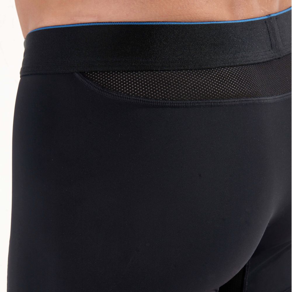 Мужские трусы боксеры черные HOM SPORTS LAB Boxer Briefs 402807_400004