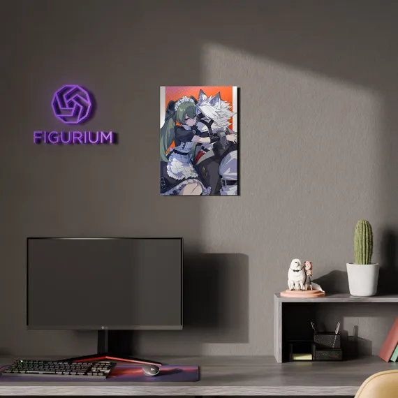 Постер Corin x Lycaon - Zenless Zone Zero