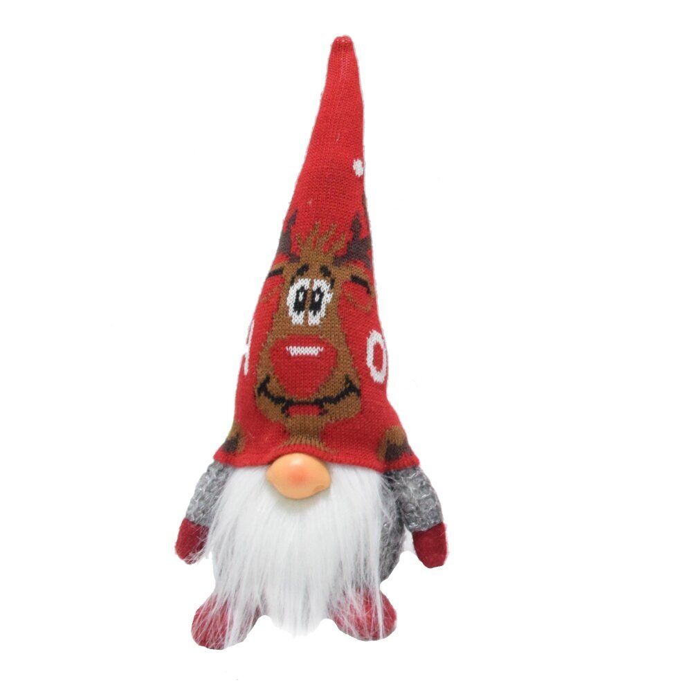 GAEM Игрушка набивная "Гном", L11 W8 H25/15,5 см, 4в.