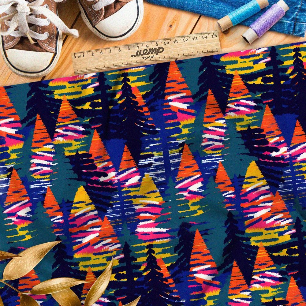 Ткань Ниагара Софт танцующий орнамент