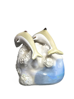 Статуэтка (миниатюра) "Дельфины" Сысерть СССР