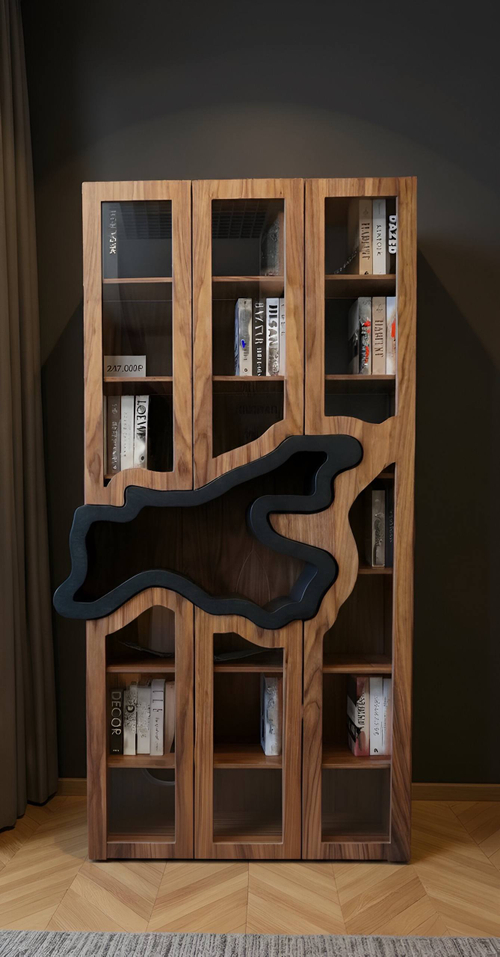 Стеллаж-Буфет "Корень" на 3 секции