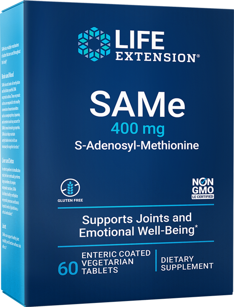 SAMe 400 mg 60 enteric-coated vtabs