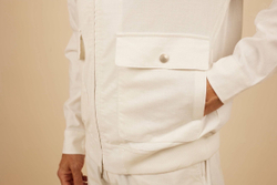 Льняной летний костюм Brunello Cucinelli