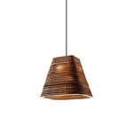 Pendant design lamp Bucket Scraplight by Graypants D31