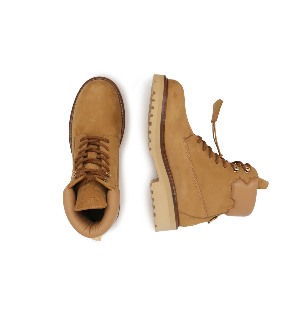 Кожаные трапперы site Buscemi - коричневый(BCW22741)