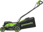 Газонокосилка аккумуляторная GREENWORKS 2520707 2x24V, 36 см, бесщеточная, без АКБ и ЗУ