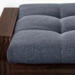 Кресло-качалка - POÄNG / POАNG IKEA/  ПОЭНГ ИКЕА,  72х62 см, синий