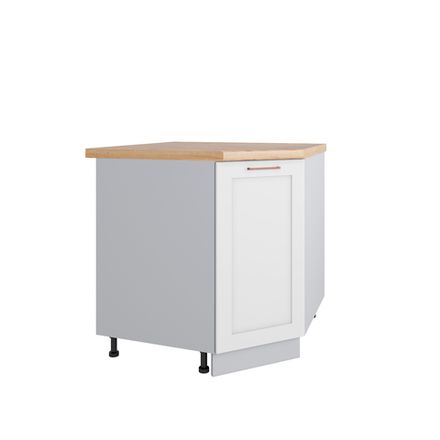 Кухня Модуль СУ 850 Квадро Белый кожа