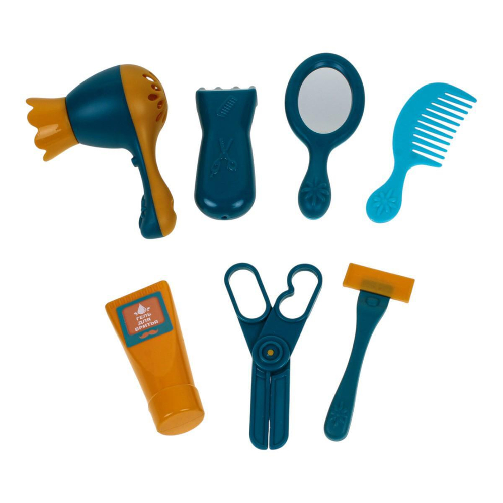 Игровой набор "Барбершоп" 9 предм. (Совтехстром)