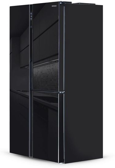 Холодильник Ginzzu NFK-475 Glass