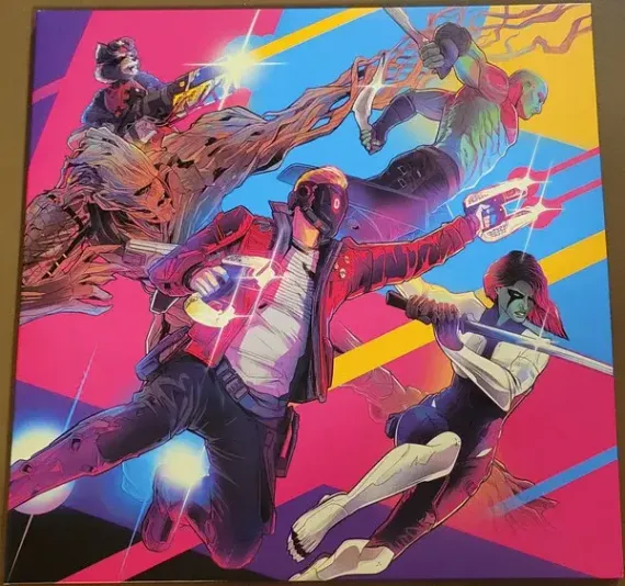 OST - Star-Lord Band, Richard Jacques – Marvel Guardians Of The Galaxy - Pink / Green - 2LP