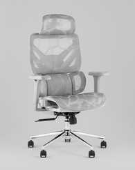 Кресло офисное TopChairs Structo серая сетка