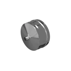 Заглушка с конденсатоотводом Ferrum DN120 наружная 21095