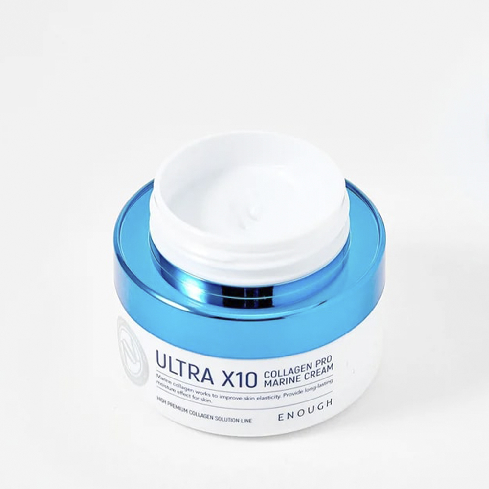 Крем для лица с коллагеном Enough Premium Ultra X10 Collagen Pro Marine Cream