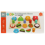 Развивающая игрушка 3 в 1 деревянная (2 вида сортер, рыбалка), коробка C-41639