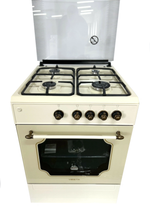 Плита газовая Vesta BERGAMO VGG 10-G Бежевый Retro