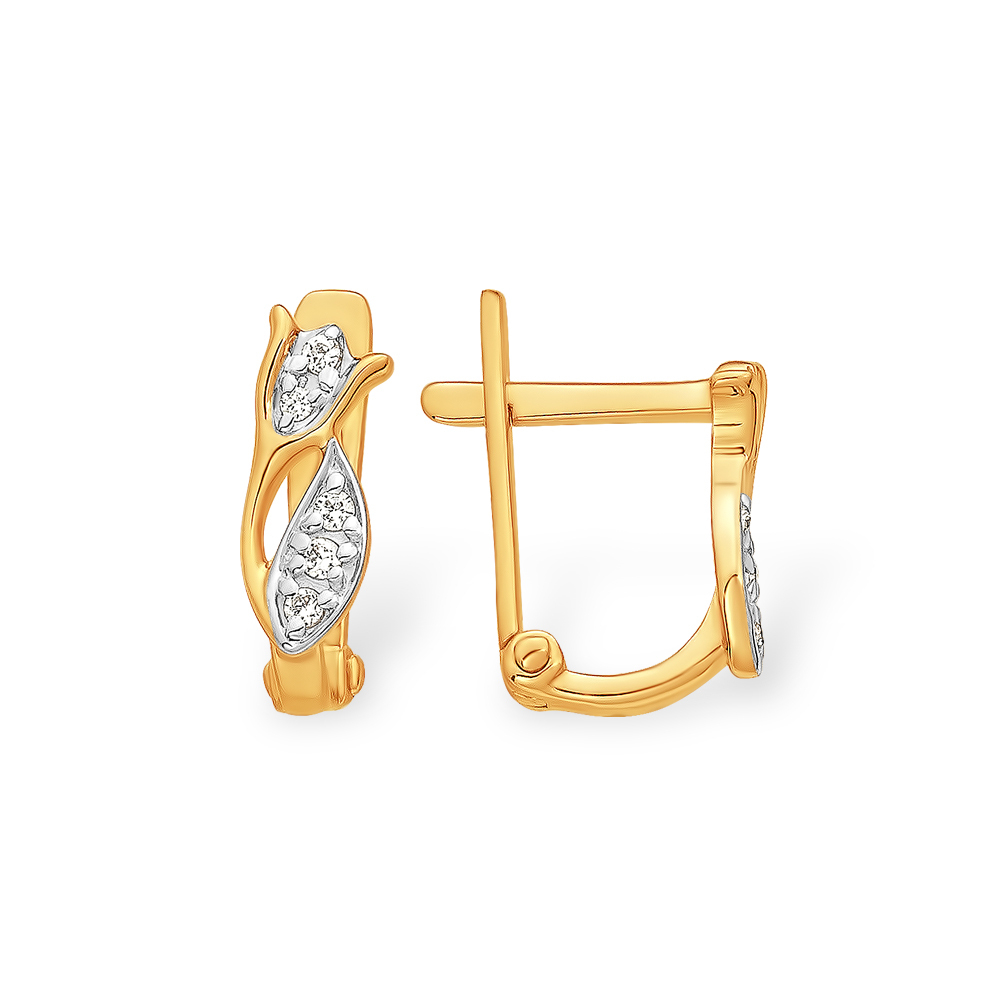 Серьги из золота 585 пробы