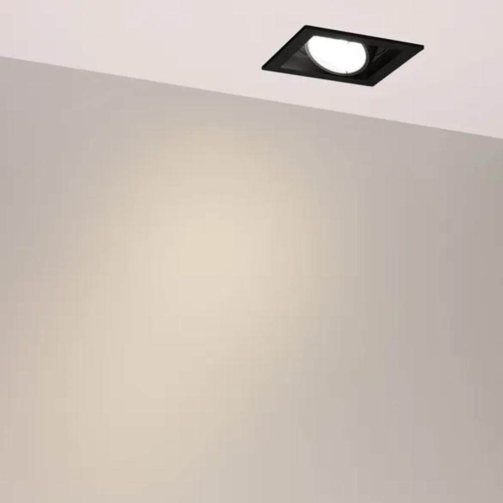Светильник MS-VORTEX-BUILT-S117x117-20W Warm3000 (BK-BK, 40 deg, 230V) (Arlight, IP20 Металл, 5 лет) 057955