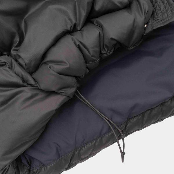 Пуховик FW24 Puffer Long Pebble темно-серый - фото 4