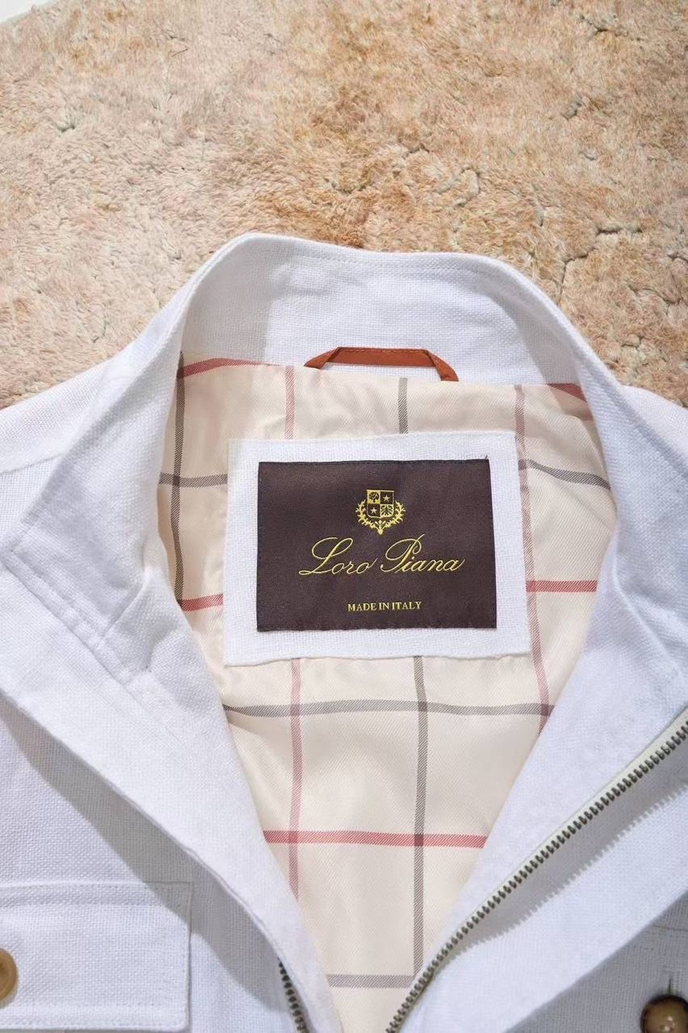 Льняная ветровка Loro Piana