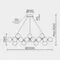 Подвесной светильник MODESTYLE MS.6033.40 SL
