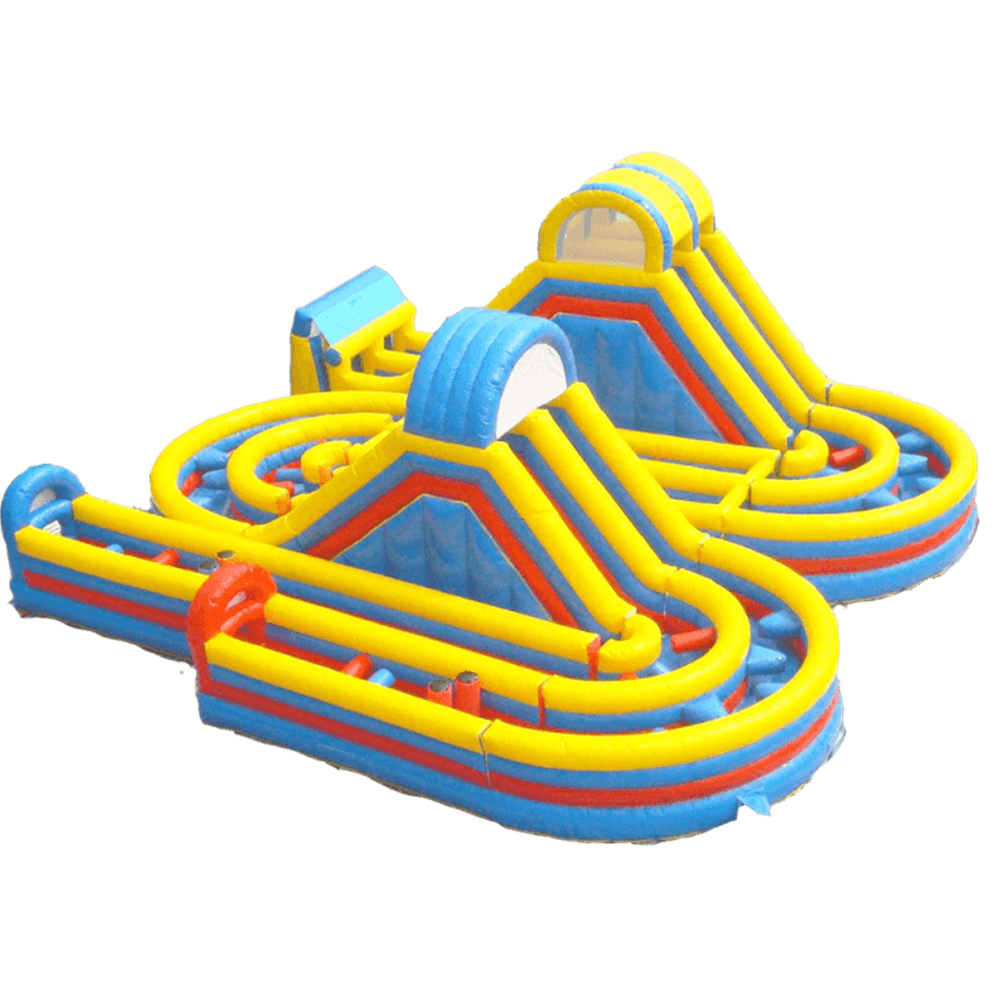 Надувная полоса препятствий "Лабиринт"