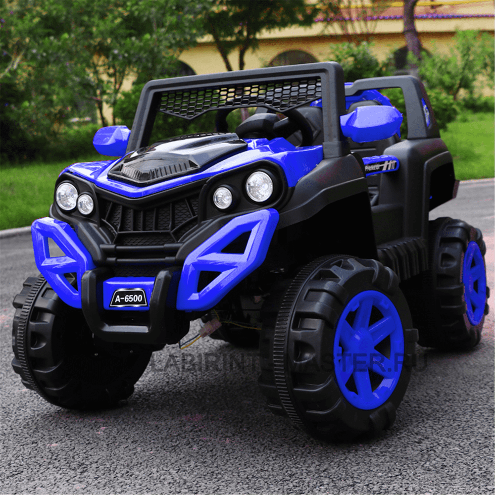 Детский электромобиль "Buggy - MalinaBay 6500",синий