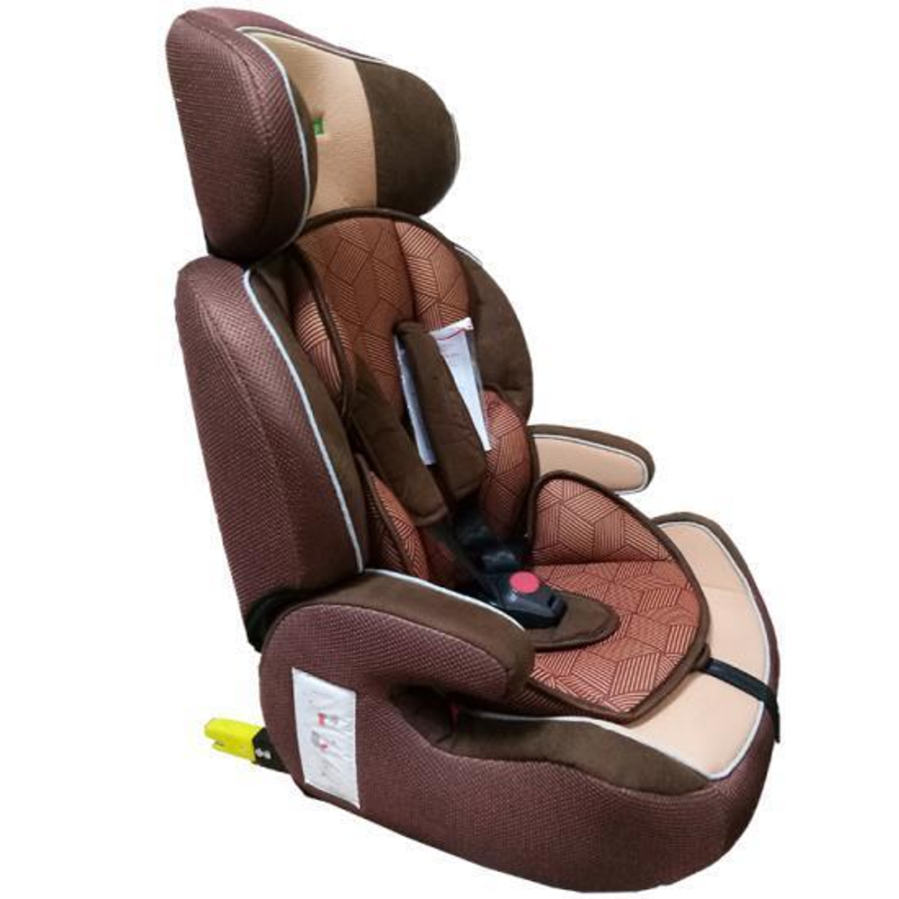 Автокресло Kenga группа: 1/2/3 (9 мес.-12 лет) c ISOFIX (Коричневый)