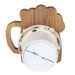 Жаростойкий низковольтный вентилятор для бани и сауны ММ-S LV 100 дерево кружка 105 м³/час