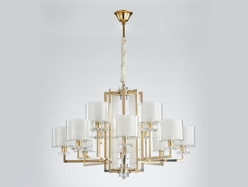 Подвесная люстра Newport ALEXANDRA 4408+4/C gold, М0062634