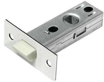 Защелка межкомнатная, с пластиковым язычком LP6-45 белый