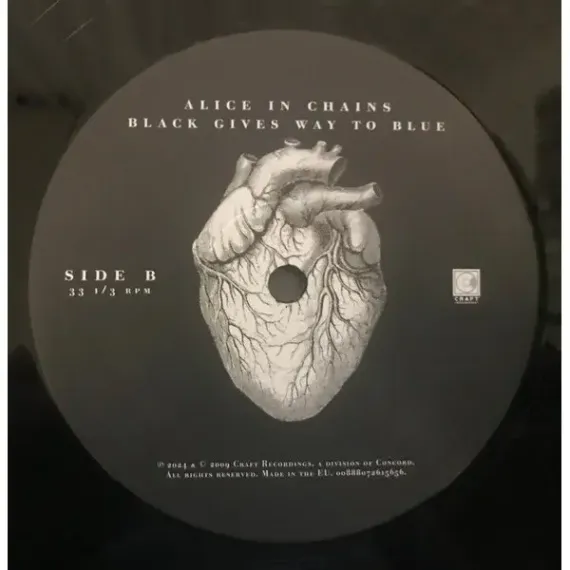 Alice In Chains Black Gives Way To Blue LP